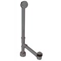 Westbrass Pull & Drain Bath Waste, 22" Make-Up, 17 Ga. Tubing in Oil Rubbed Bronze D3265K-12